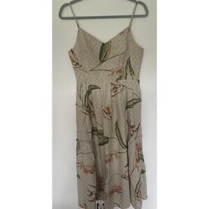 BCBG Max AZRIA Dress Tropical Fully Lined Sz: 4